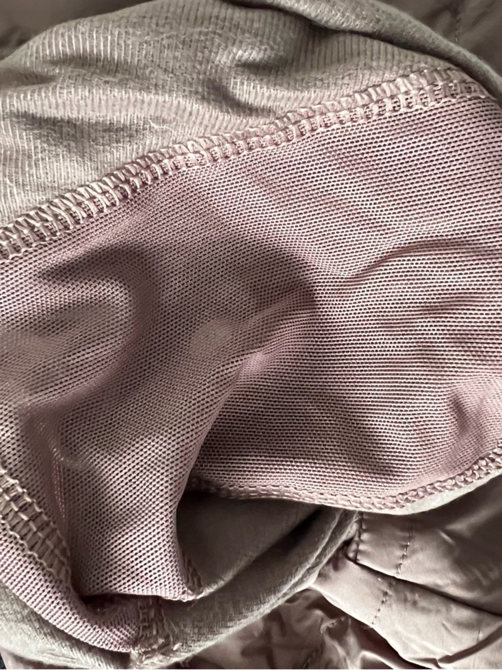 Lululemon Pack it Down Women’s Jacket Mauve Stone Size 12 NWOT - Picture 10 of 11